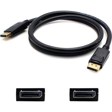 Add-On Addon 5Pk 6.0Ft Dp M/M Black Cable 0A36537-AO-5PK